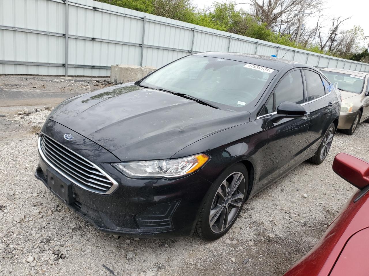 2019 Ford Fusion S VIN: 3FA6P0G7XKR250962 Lot: 47639134