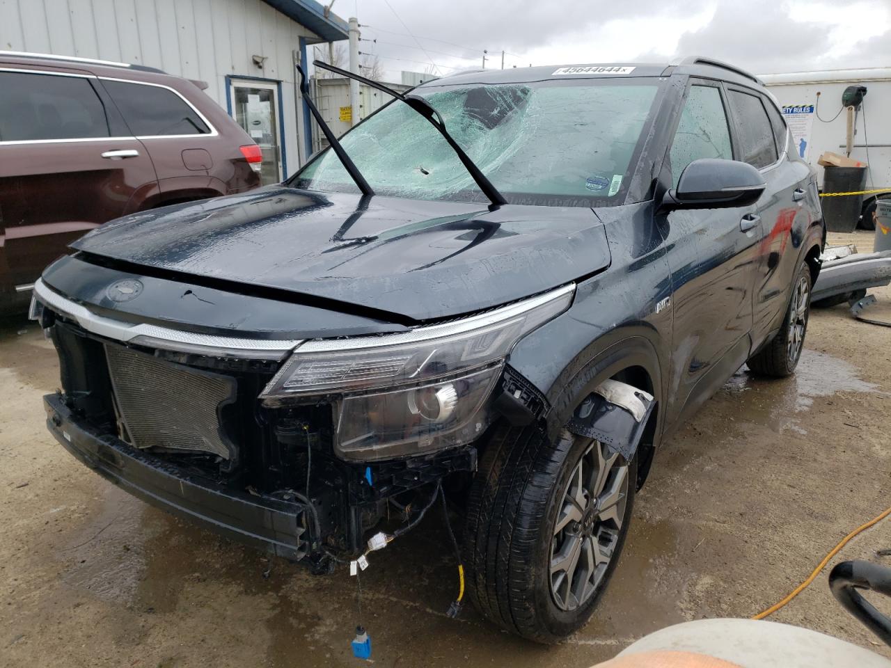 2021 Kia Seltos Ex VIN: KNDERCAA8M7227843 Lot: 45644644