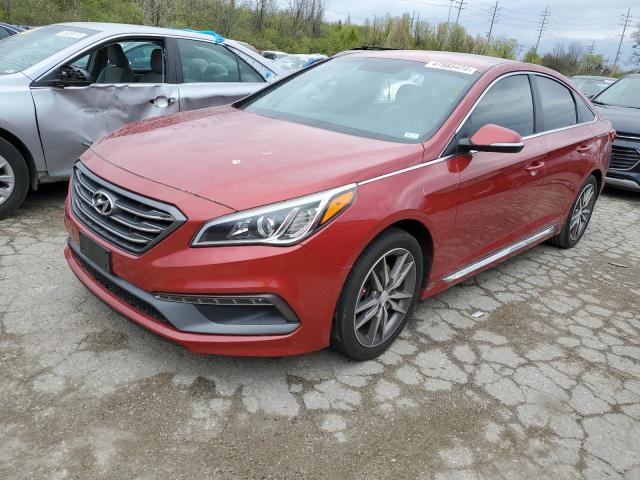 Седаны HYUNDAI SONATA 2017 Красный