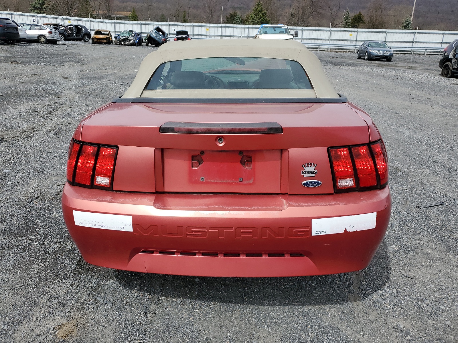 1FAFP44461F131738 2001 Ford Mustang