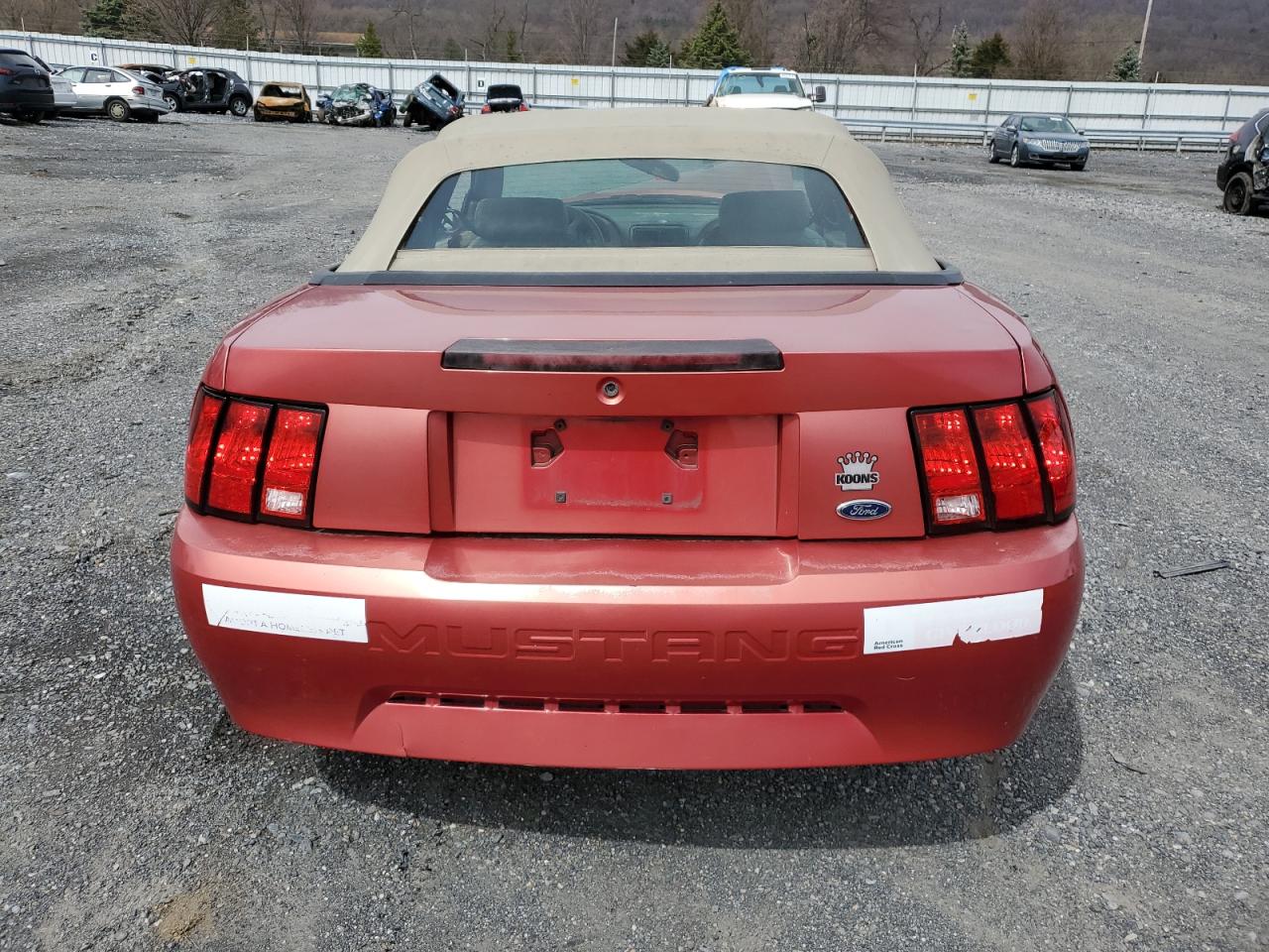 2001 Ford Mustang VIN: 1FAFP44461F131738 Lot: 48381034