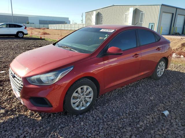  HYUNDAI ACCENT 2019 Czerwony