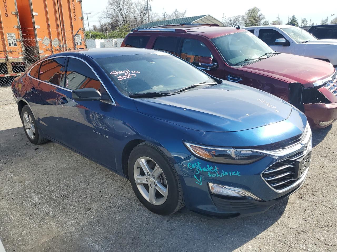 2019 Chevrolet Malibu Ls VIN: 1G1ZC5STXKF185539 Lot: 47712524