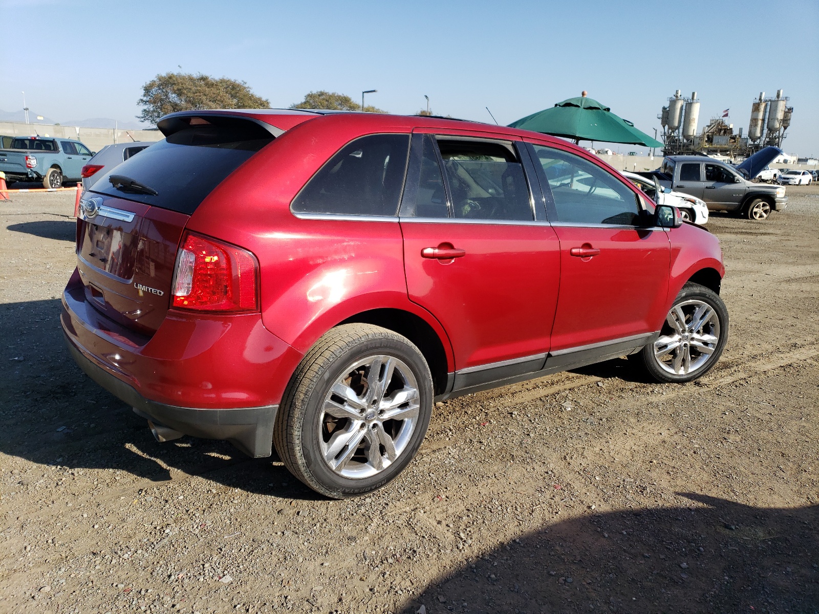 2013 Ford Edge Limited vin: 2FMDK3KC3DBA37029