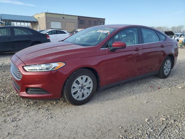 Sedans FORD FUSION 2013 Czerwony