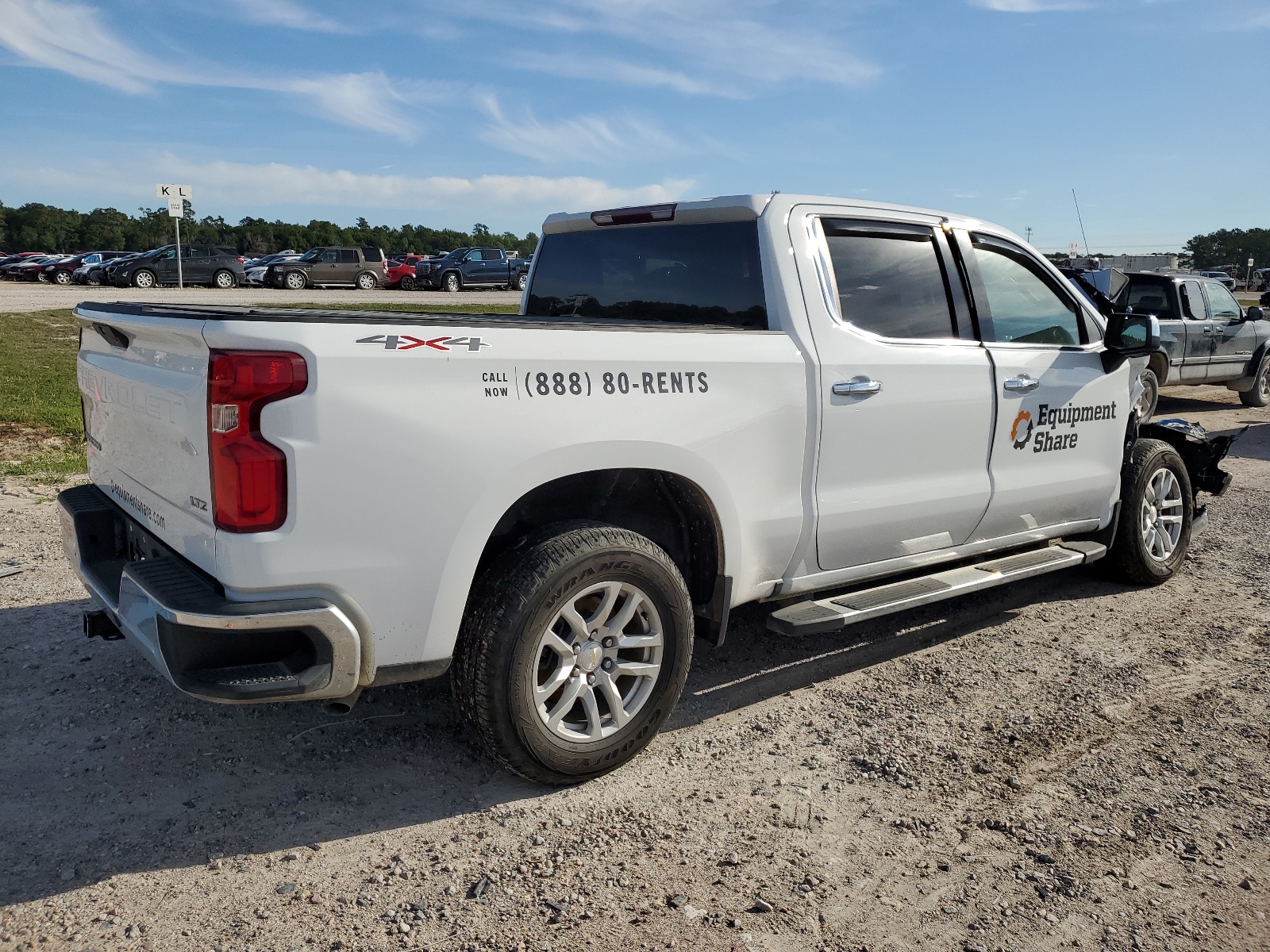 2021 Chevrolet Silverado K1500 Ltz vin: 1GCUYGED8MZ406656