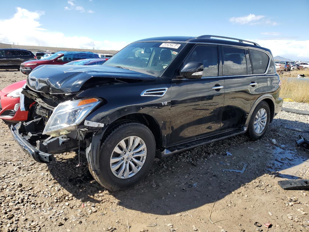 2019 Nissan Armada Sv VIN: JN8AY2ND1K9091853 Lot: 48252364