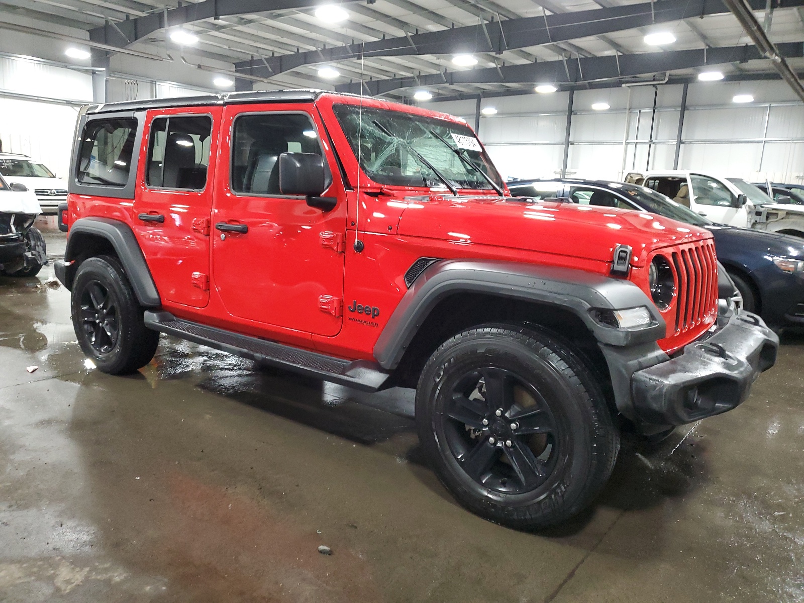 2022 Jeep Wrangler Unlimited Sport vin: 1C4HJXDG7NW103646