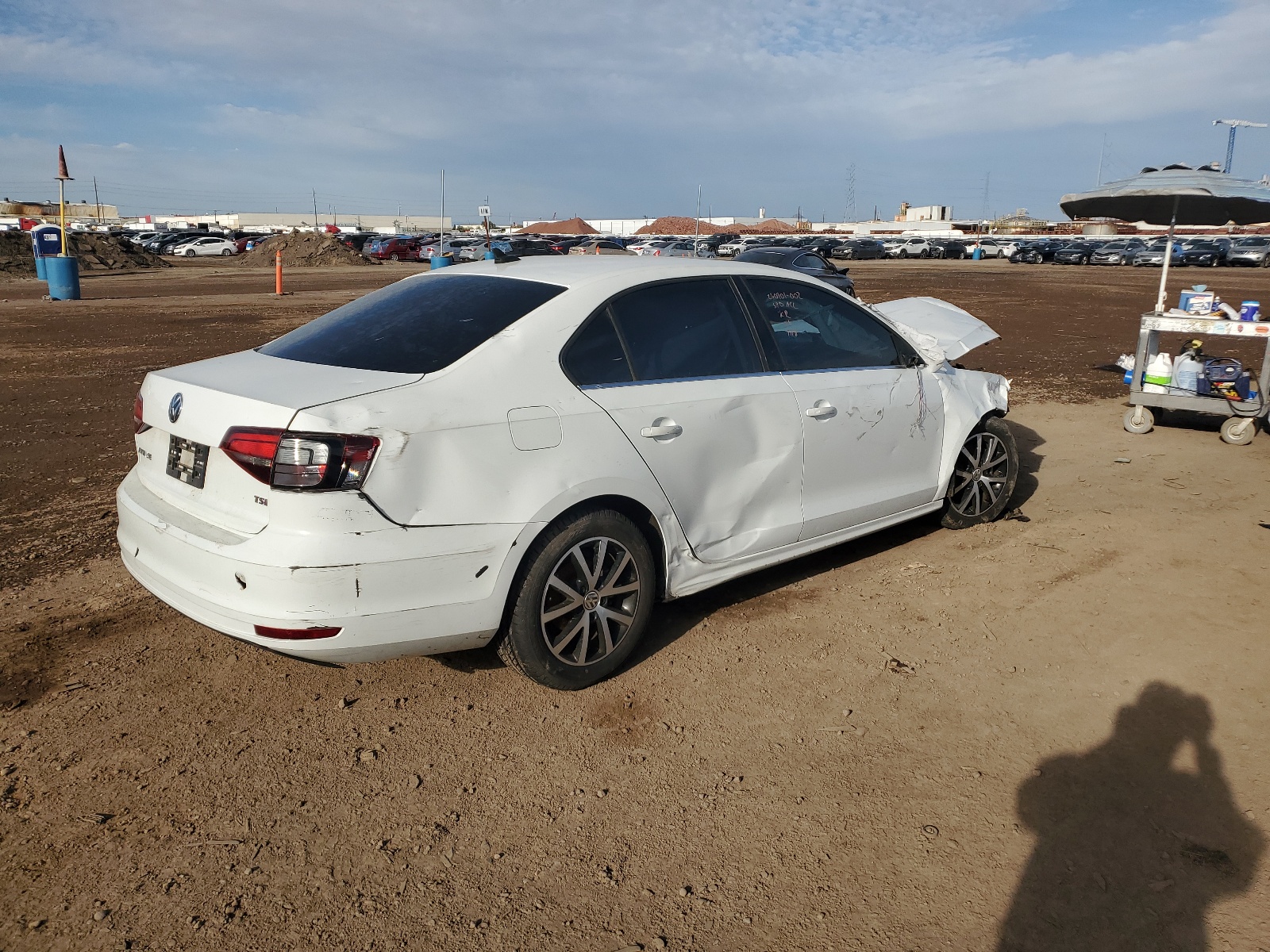 2017 Volkswagen Jetta Se vin: 3VWDB7AJ7HM377118