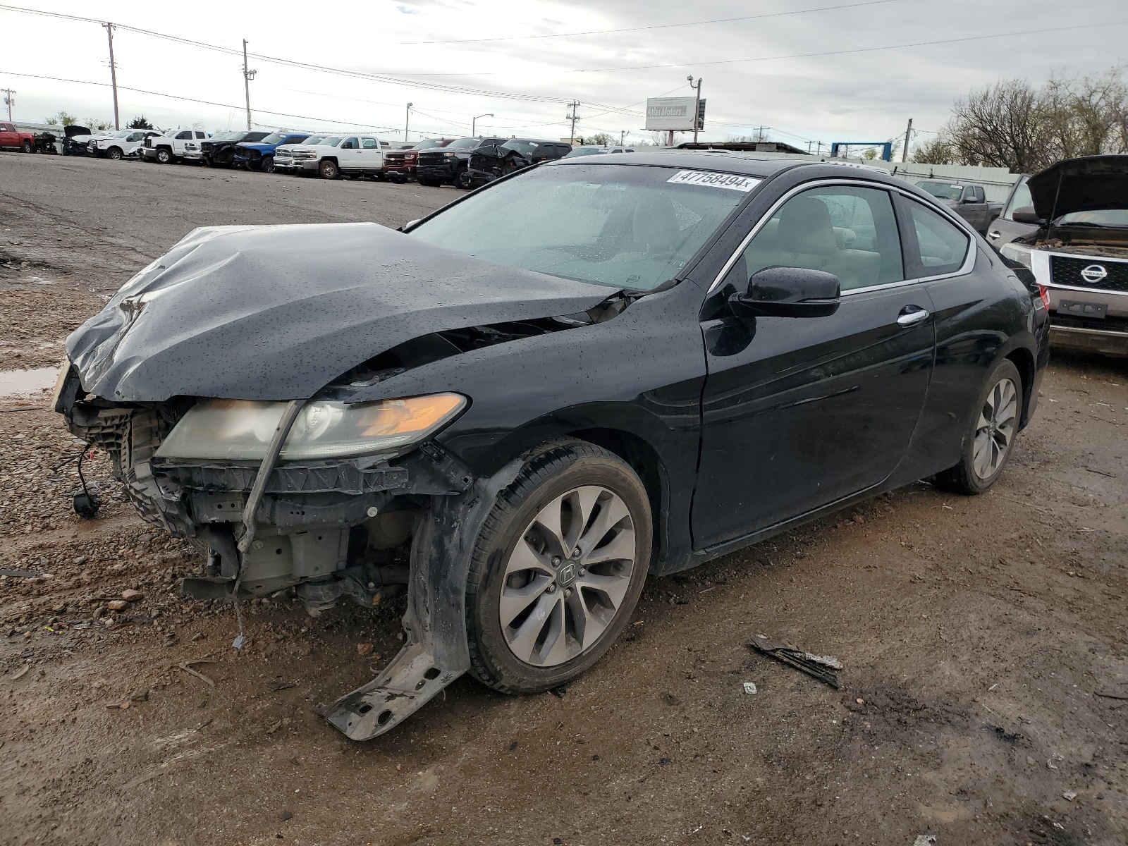 2013 Honda Accord Ex vin: 1HGCT1B7XDA002649