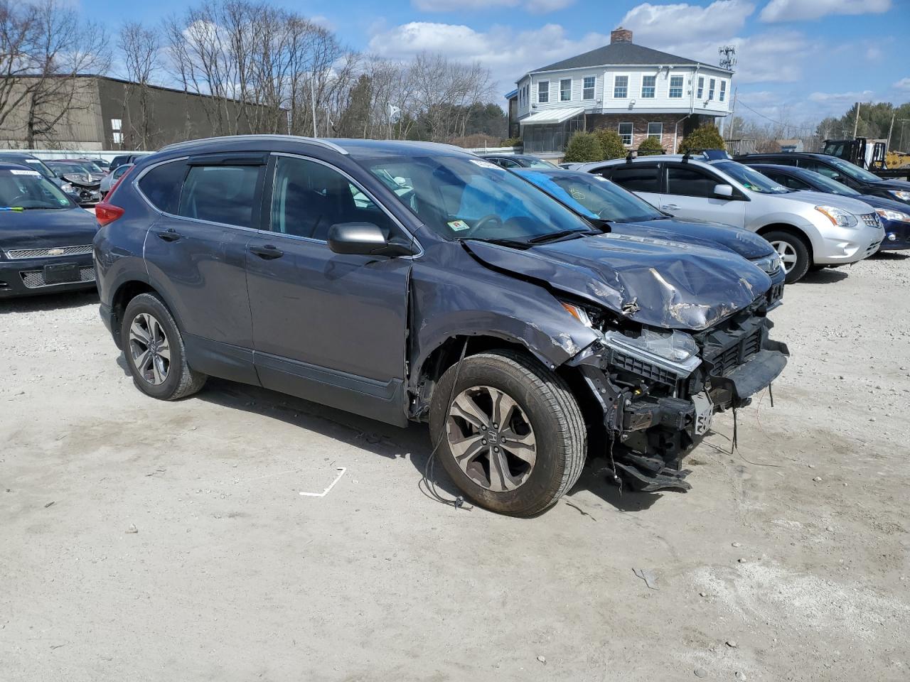 2018 Honda Cr-V Lx VIN: 2HKRW5H32JH411910 Lot: 47049364