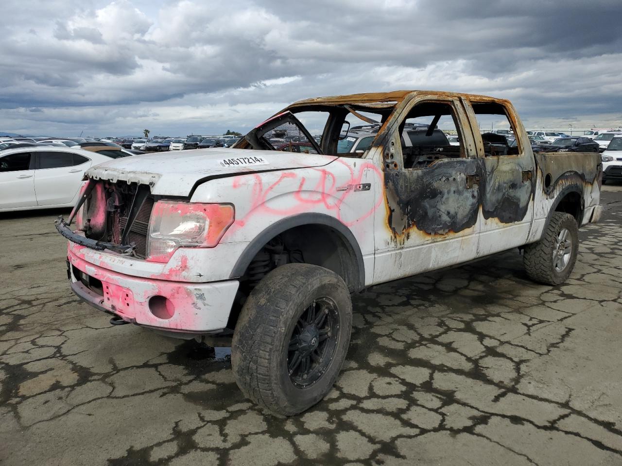 2009 Ford F150 Supercrew en Venta en Martinez, CA - Burn