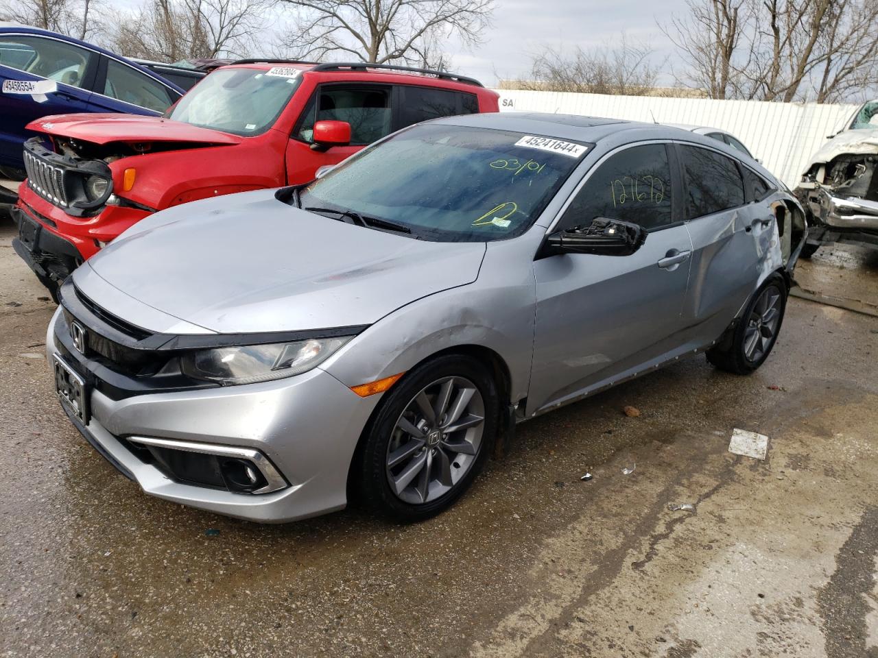 2019 Honda Civic Ex VIN: 19XFC1F3XKE005922 Lot: 45241644