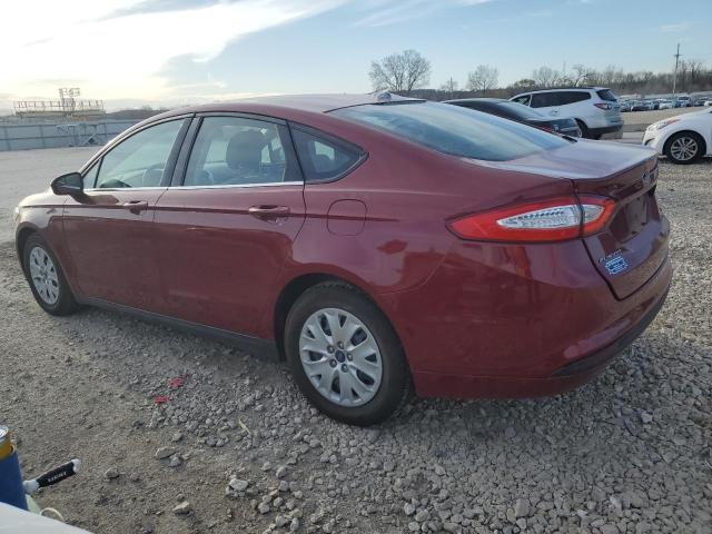 Sedans FORD FUSION 2013 Czerwony