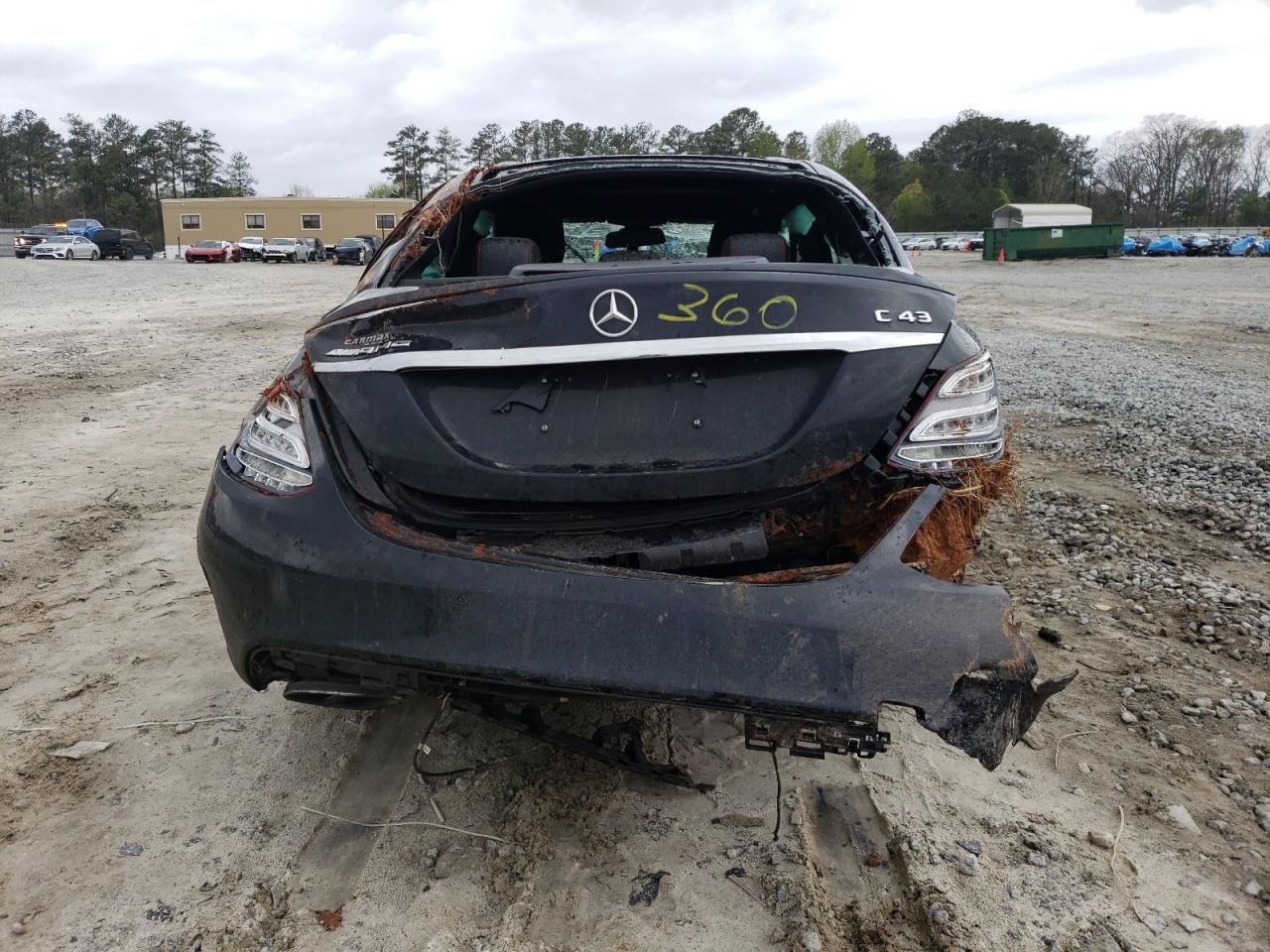 2018 Mercedes-Benz C 43 4Matic Amg VIN: 55SWF6EB4JU245150 Lot: 48141574