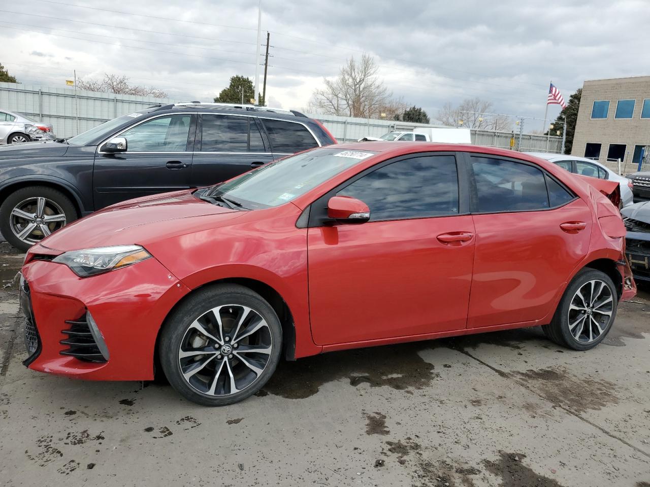 2017 Toyota Corolla L VIN: 5YFBURHE5HP693845 Lot: 46250714