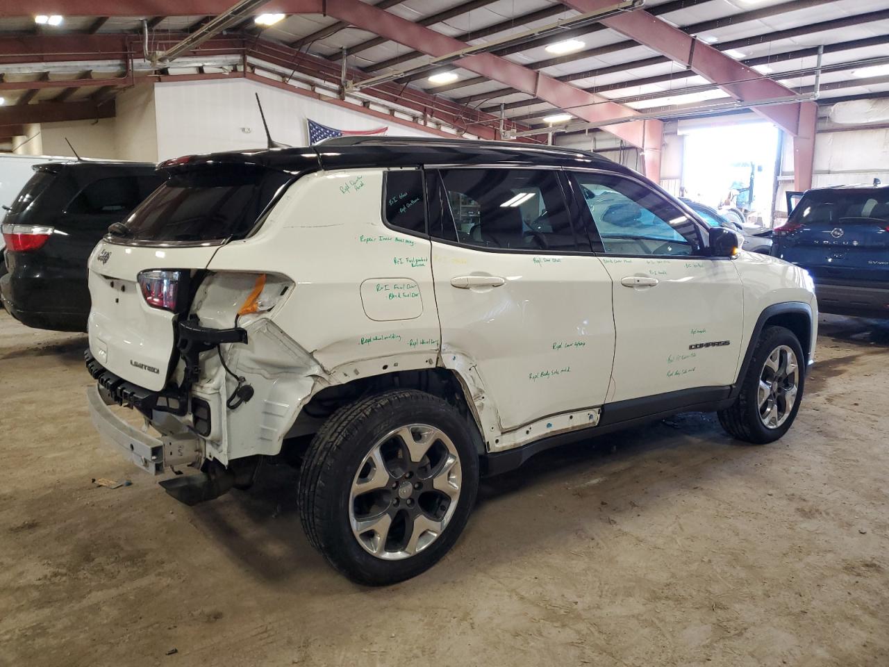 2020 Jeep Compass Limited VIN: 3C4NJDCB2LT112166 Lot: 48499664