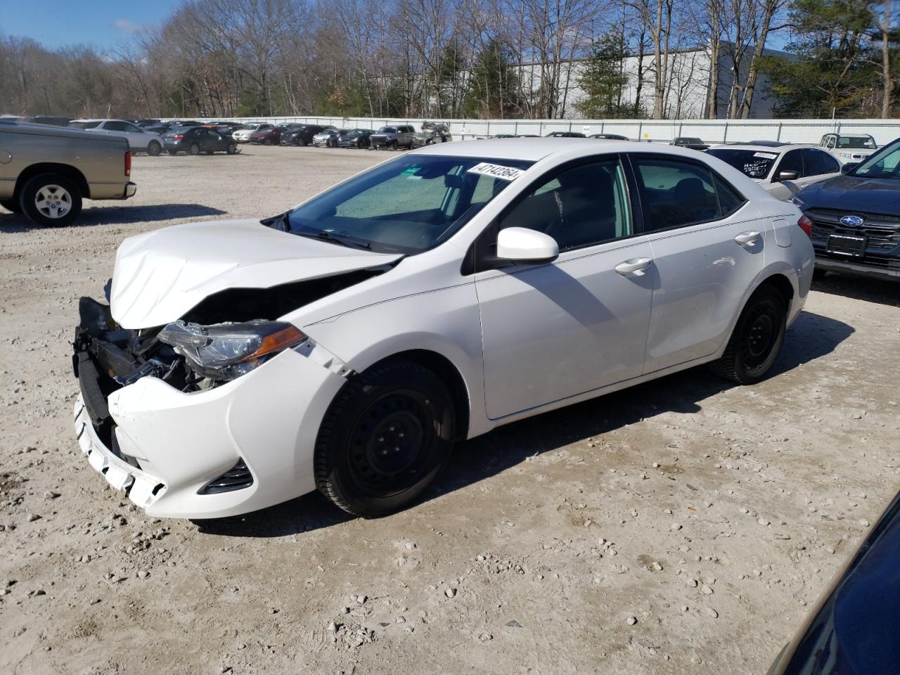 2018 Toyota Corolla L VIN: 5YFBURHE4JP783610 Lot: 47142364