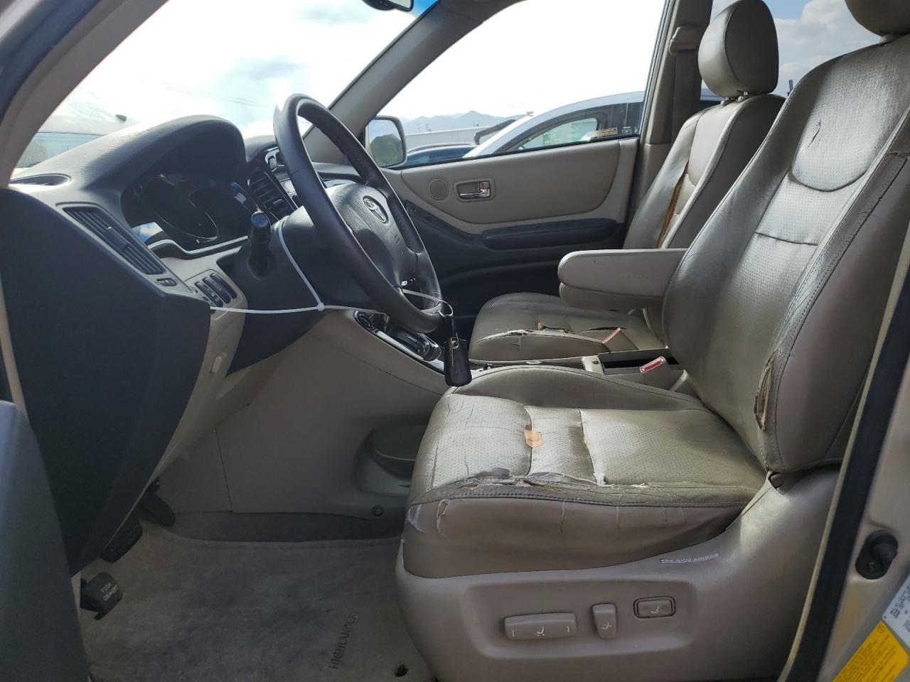 2002 Toyota Highlander Limited VIN: JTEHF21A920093619 Lot: 44557224