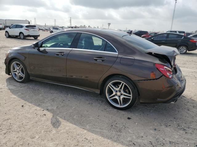 Sedans MERCEDES-BENZ CLA-CLASS 2014 Brązowy