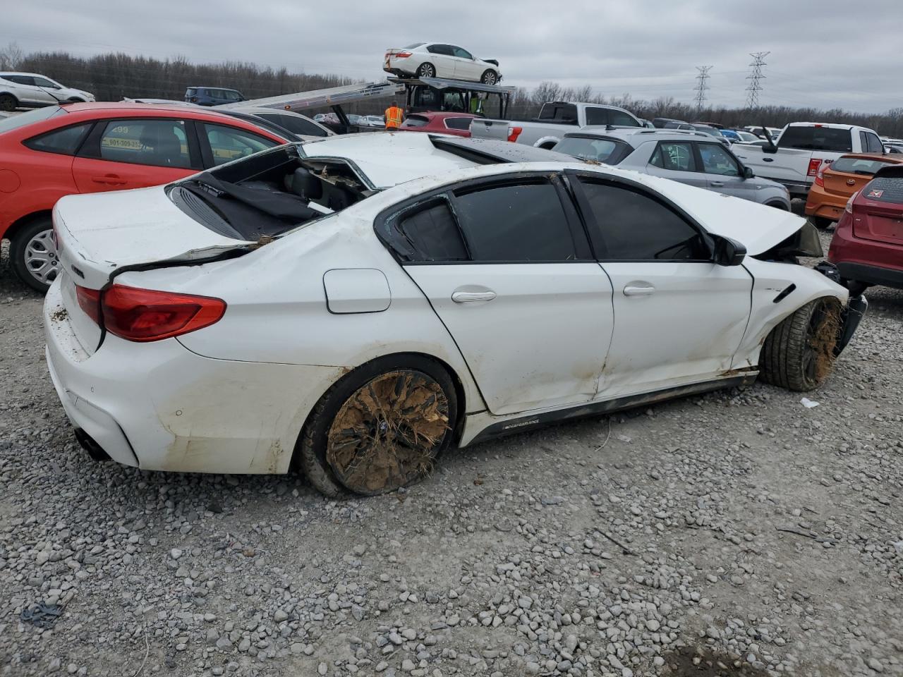 2018 BMW M5 VIN: WBSJF0C5XJB282351 Lot: 45009944