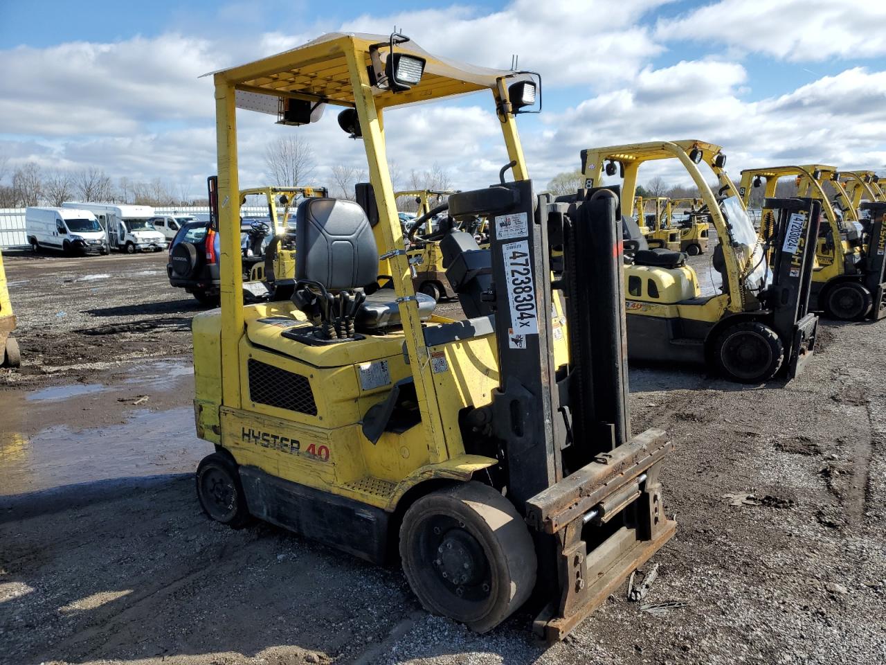 D187V18969X 2000 Hyst Fork Lift