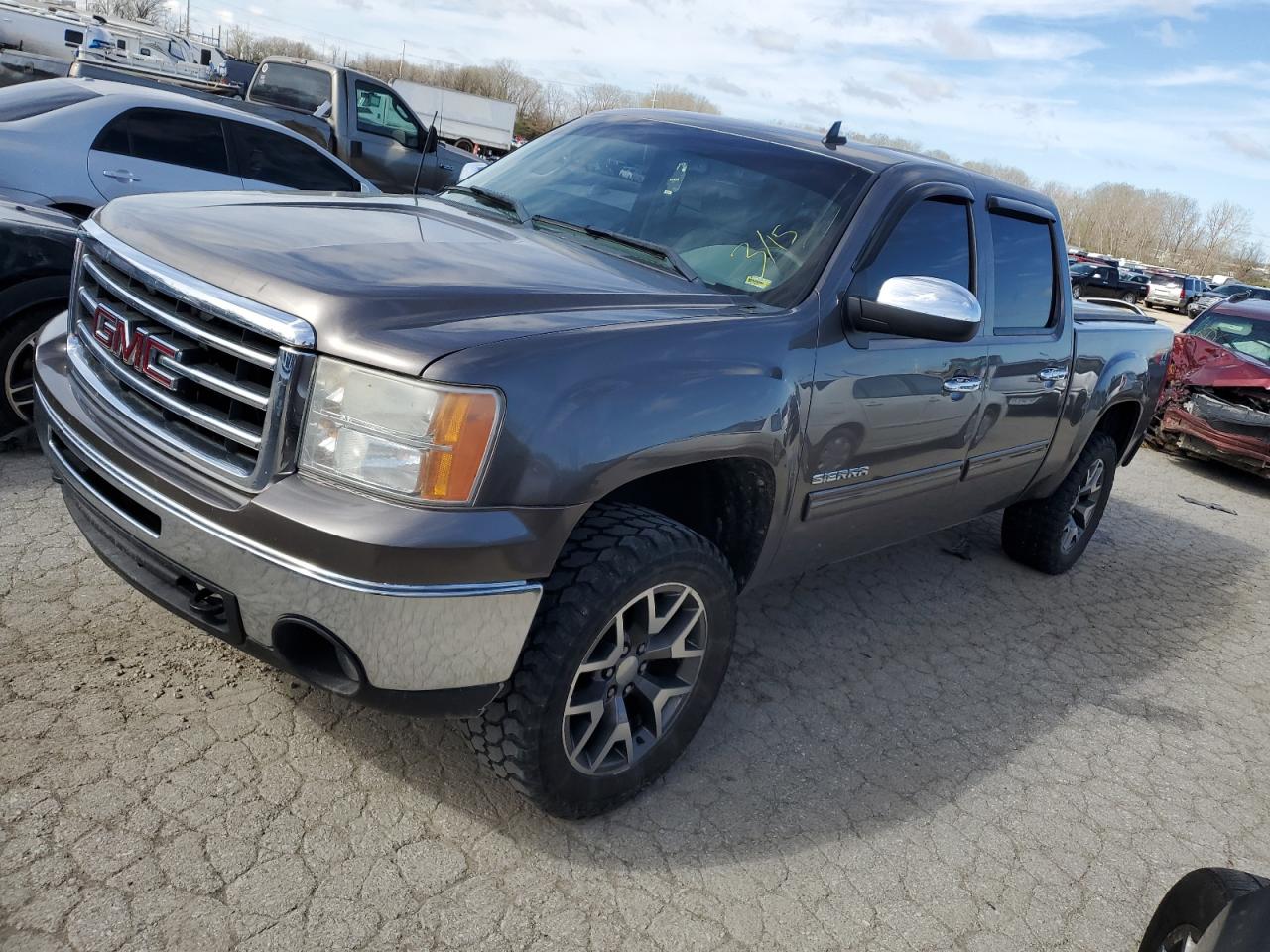 2012 GMC Sierra K1500 Slt VIN: 3GTP2WE74CG203717 Lot: 46888184