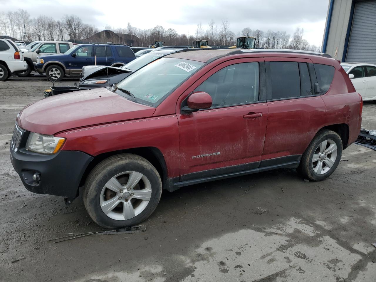 VIN 1C4NJDEB3ED646976 2014 JEEP COMPASS no.1