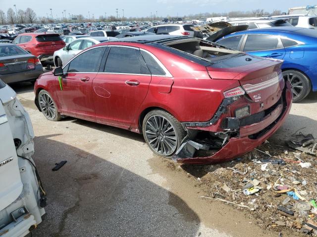 Седани LINCOLN MKZ 2016 Бордовий