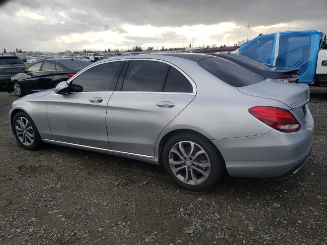  MERCEDES-BENZ C-CLASS 2016 Серебристый