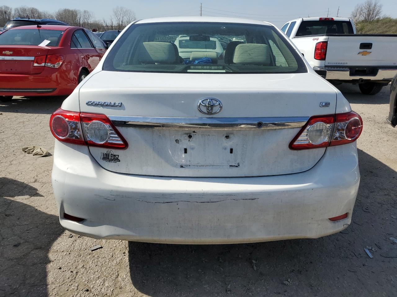 2011 Toyota Corolla Base VIN: JTDBU4EE2B9167225 Lot: 46233214