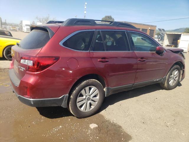  SUBARU OUTBACK 2015 Красный