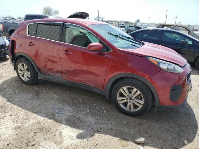 Паркетники KIA SPORTAGE 2017 Красный