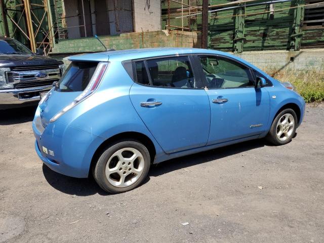  NISSAN LEAF 2012 Синий