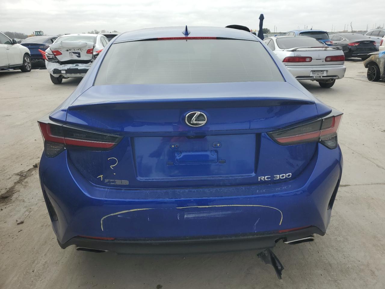 2020 Lexus Rc 300 F Sport VIN: JTHGA5BC2L5010860 Lot: 71452895