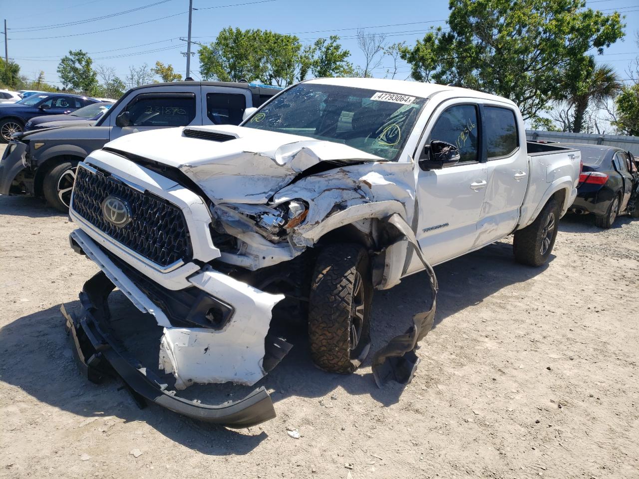 2018 Toyota Tacoma Double Cab VIN: 5TFBZ5DNXJX004390 Lot: 47793064