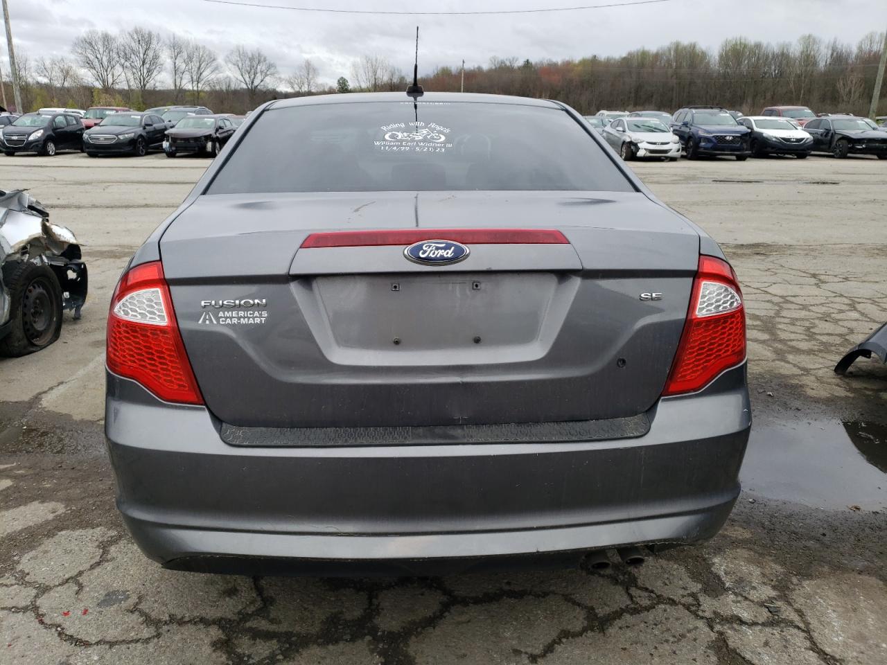 2012 Ford Fusion Se VIN: 3FAHP0HA0CR314026 Lot: 48059314