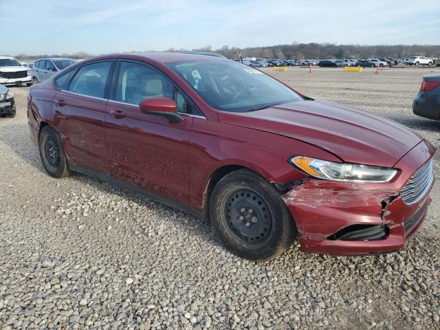 Sedans FORD FUSION 2013 Czerwony