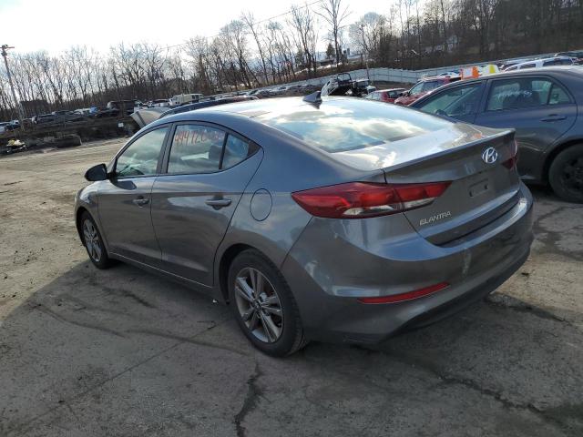  HYUNDAI ELANTRA 2018 Сірий