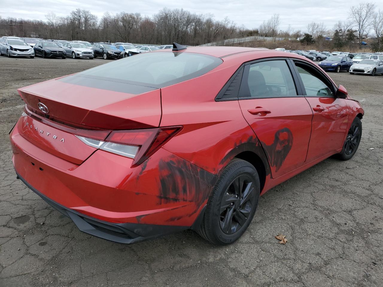 5NPLM4AG1NH078608 2022 Hyundai Elantra Sel