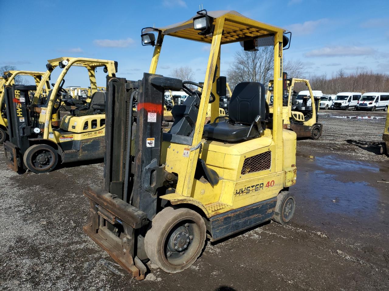 D187V18969X 2000 Hyst Fork Lift