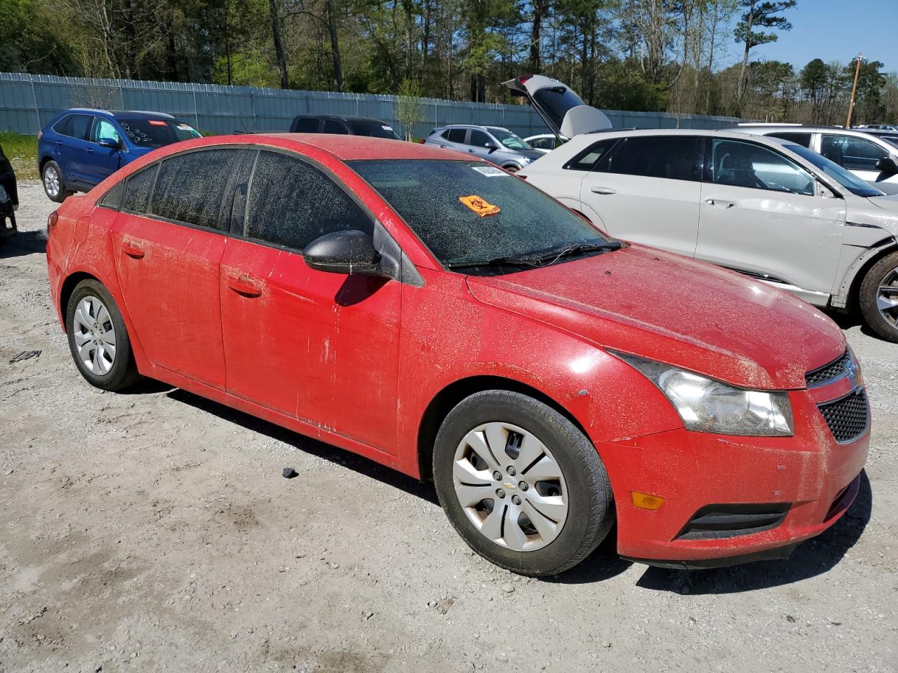 VIN 1G1PA5SH7E7285752 2014 CHEVROLET CRUZE no.4