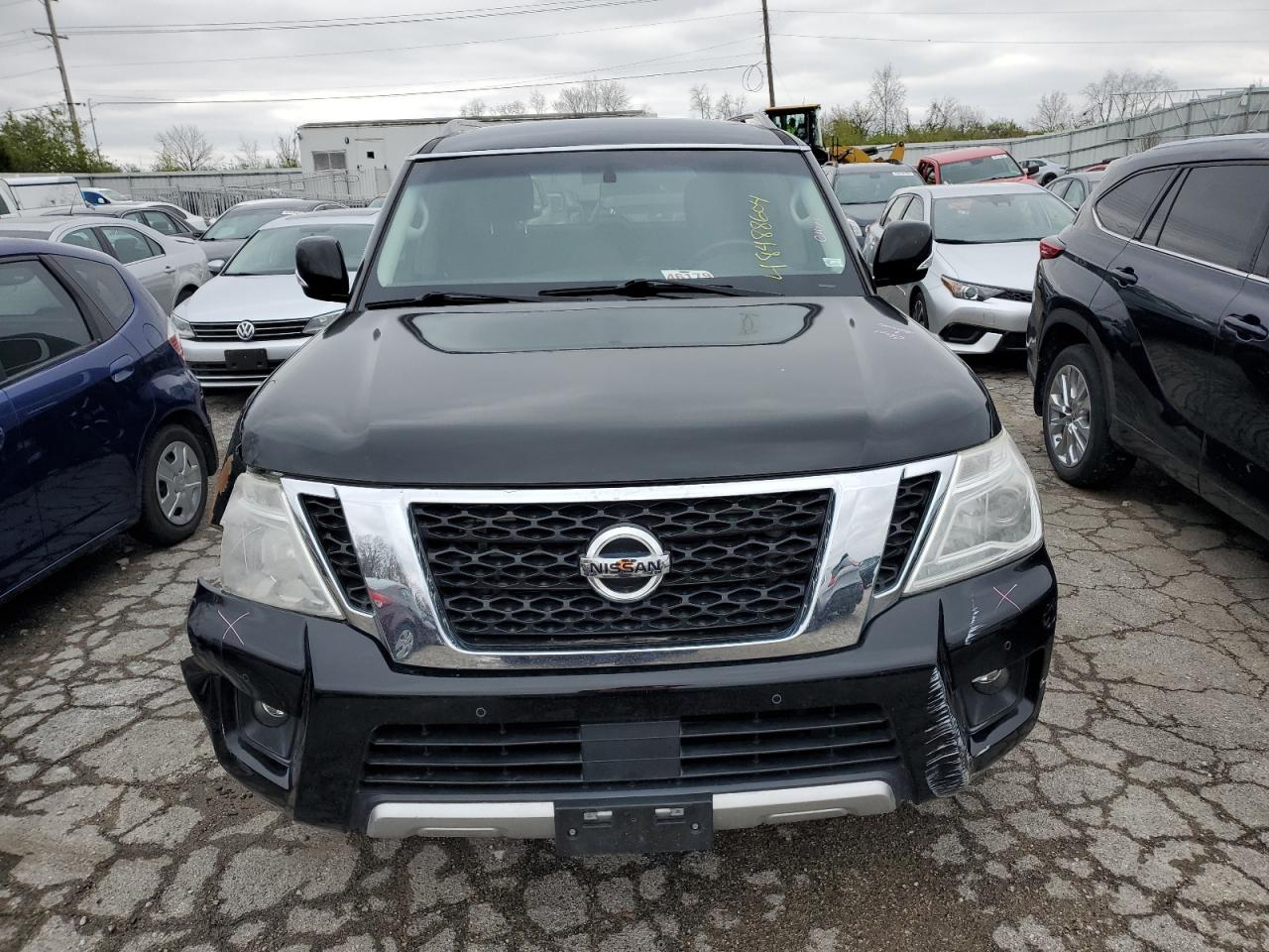 2017 Nissan Armada Sv VIN: JN8AY2ND4H9002141 Lot: 48488604