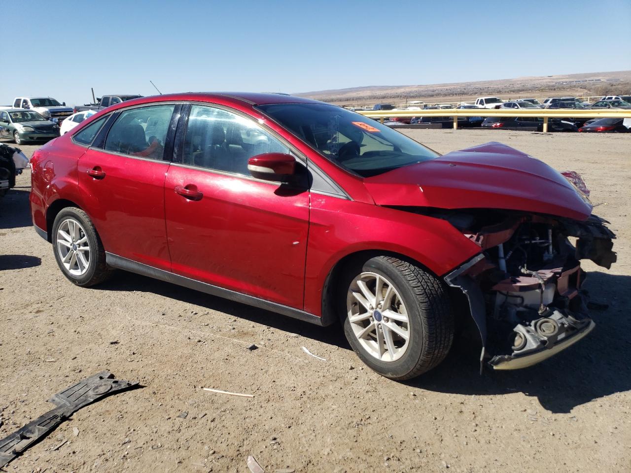 2015 Ford Focus Se VIN: 1FADP3F26FL255224 Lot: 42671864