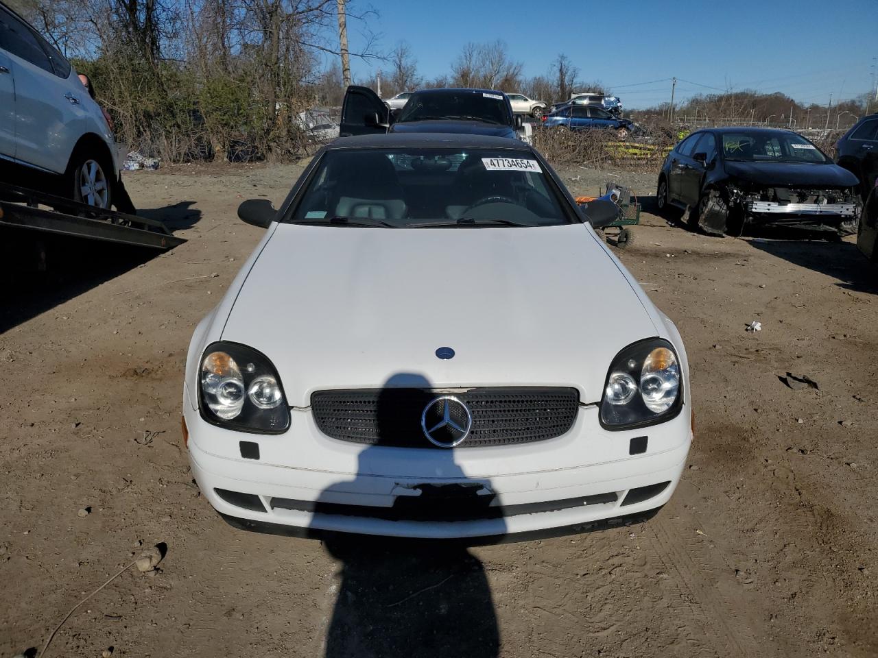 1999 Mercedes-Benz Slk 230 Kompressor VIN: WDBKK47F6XF081077 Lot: 47734654