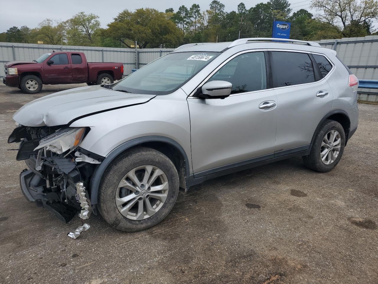 2016 Nissan Rogue S VIN: KNMAT2MT5GP651380 Lot: 48158674