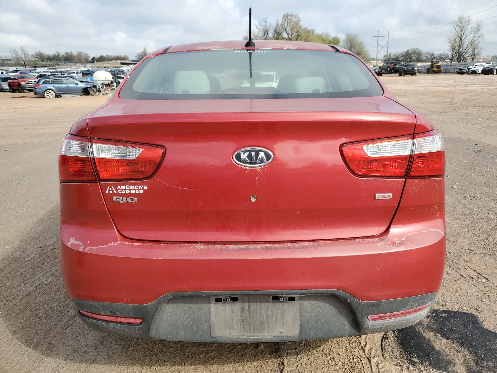 KNADM4A37D6131058 2013 Kia Rio Lx