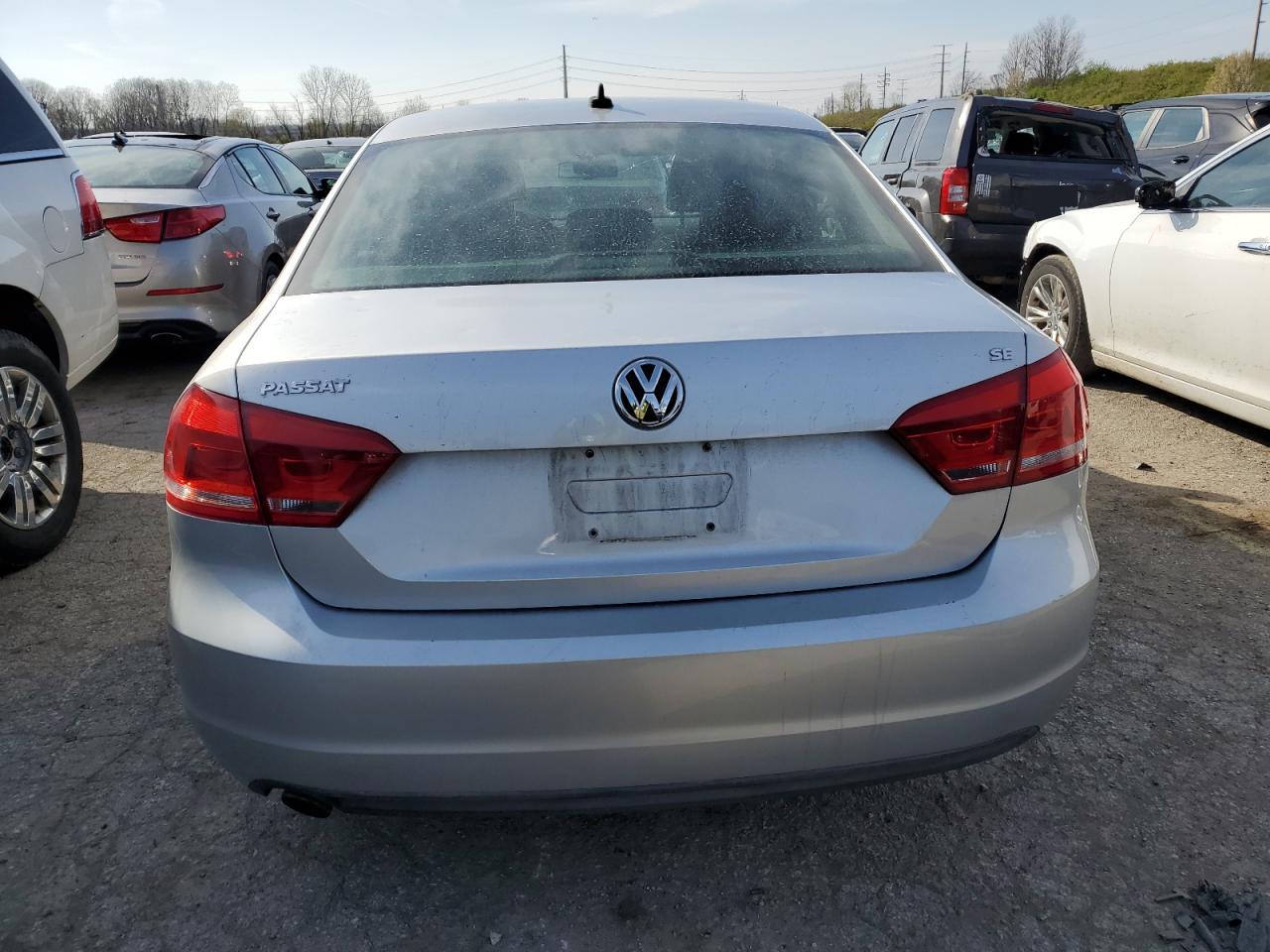 2013 Volkswagen Passat Se VIN: 1VWBH7A30DC131501 Lot: 47934544