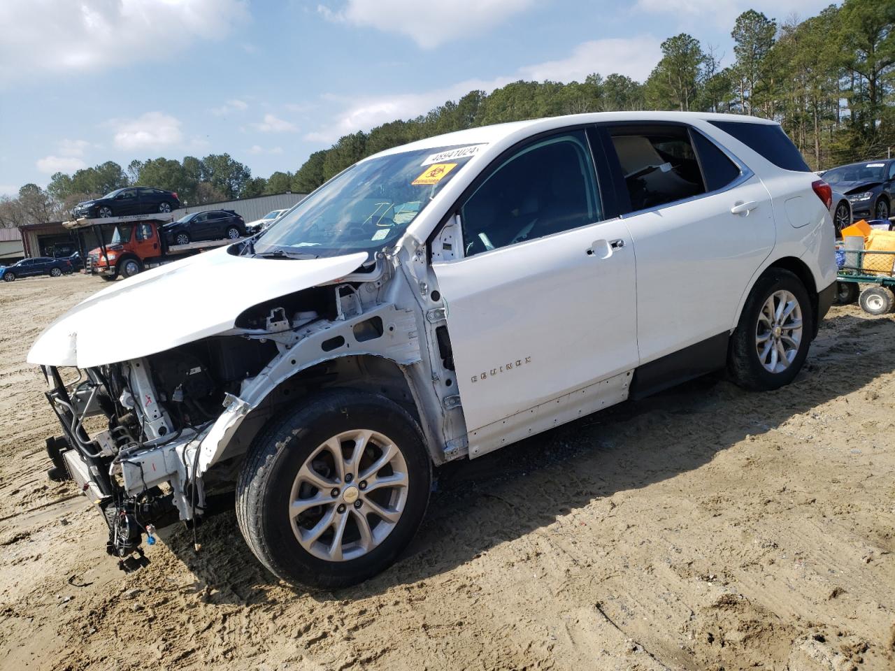 2020 Chevrolet Equinox Lt VIN: 3GNAXKEV6LS593335 Lot: 48941024