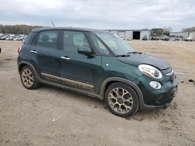 Паркетники FIAT 500 2014 Зеленый